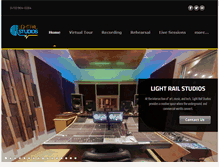 Tablet Screenshot of lightrailstudios.com